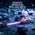 Мышь игровая беспроводная Attack Shark R2 Magnesium Alloy PAW3950 / Purple