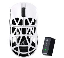 Мышь игровая беспроводная Attack Shark R2 Magnesium Alloy PAW3950 / White