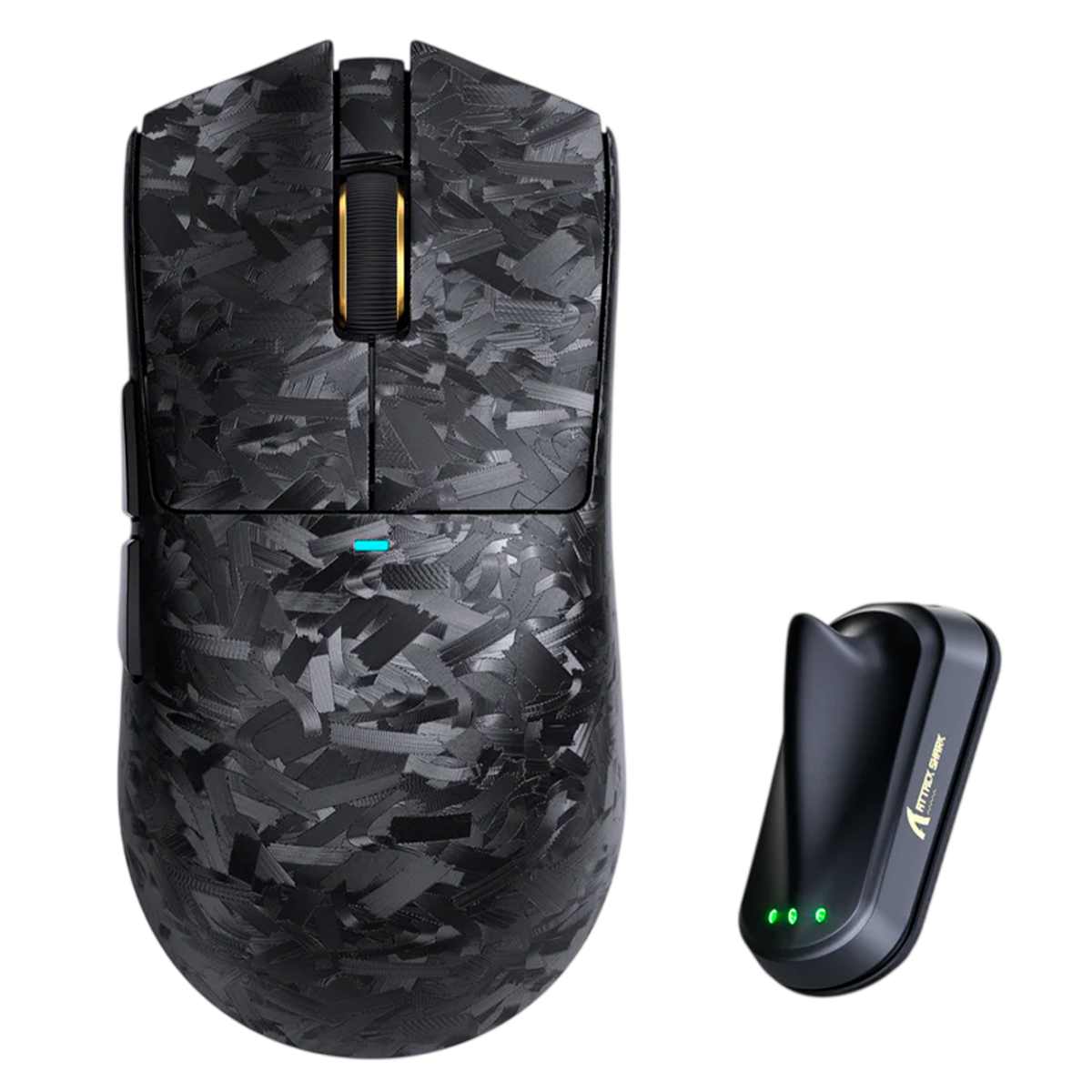 Мышь игровая беспроводная Attack Shark X11 Ultra Carbon Fiber Wireless 8K PAW3950MAX Wireless / Black