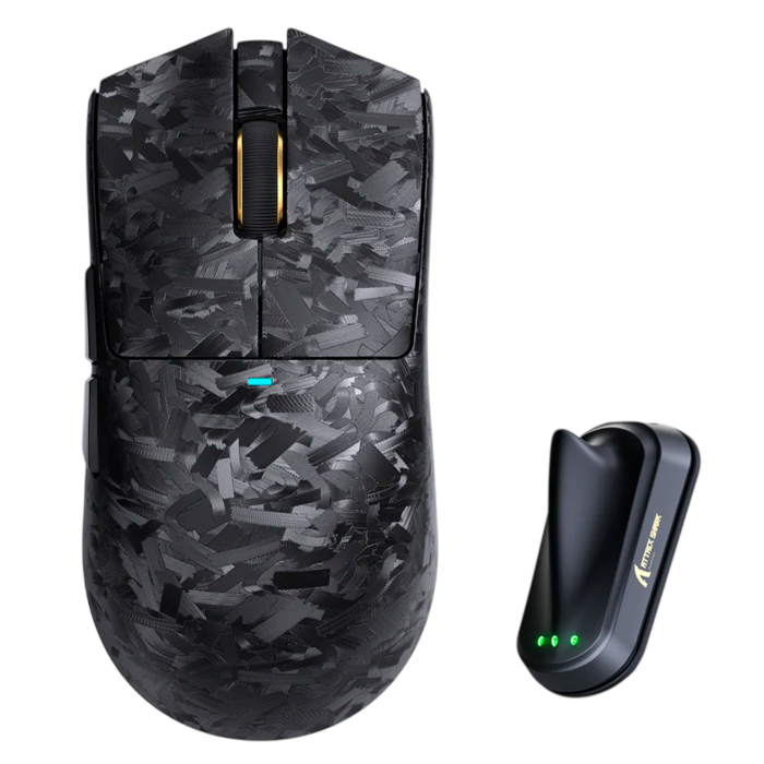Мышь игровая беспроводная Attack Shark X11 Ultra Carbon Fiber Wireless 8K PAW3950MAX Wireless / Black