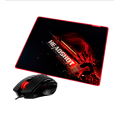 Комплект игровой (мышь проводная с ковриком) Bloody V7M71 Gaming / Black