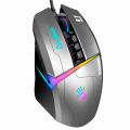 Мышь игровая проводная Bloody W60MAX Gaming RGB / Gun Grey