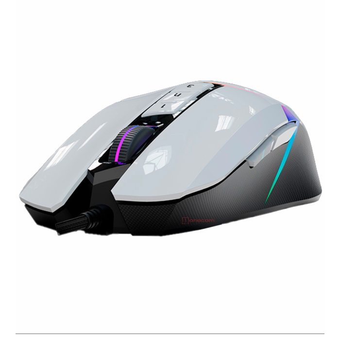 Мышь игровая проводная Bloody W60MAX Gaming RGB / Panda White