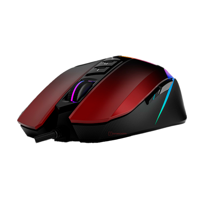 Мышь игровая проводная Bloody W60MAX Gaming RGB / Gradient Red