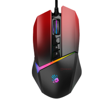 Мышь игровая проводная Bloody W60MAX Gaming RGB / Gradient Red