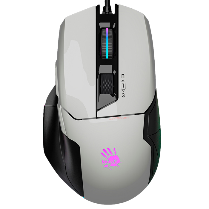 Мышь игровая проводная Bloody W70MAX Gaming RGB / Panda White