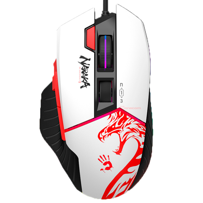 Мышь игровая проводная Bloody W95MAX Naraka Gaming RGB / White