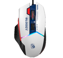 Мышь игровая проводная Bloody W95MAX Sports Navy Gaming RGB / White