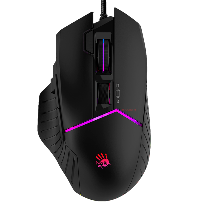 Мышь игровая проводная Bloody W95MAX Gaming RGB / Stone Black
