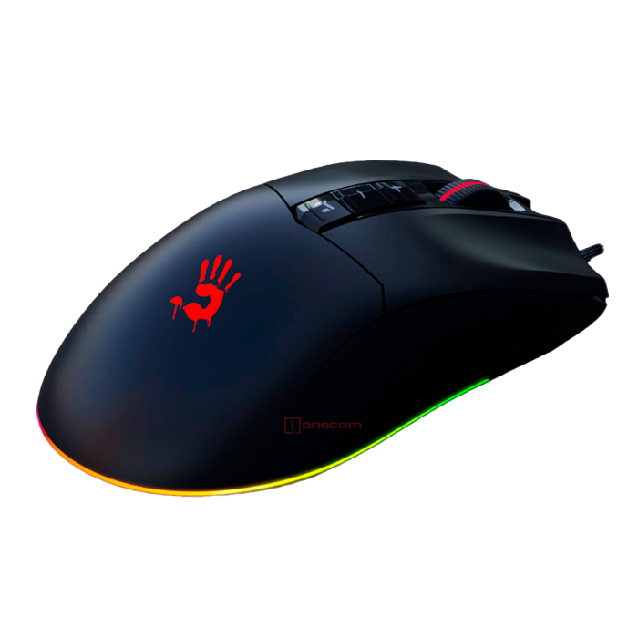 Мышь игровая проводная Bloody ES9 Plus ESports Gaming RGB / Stone Black