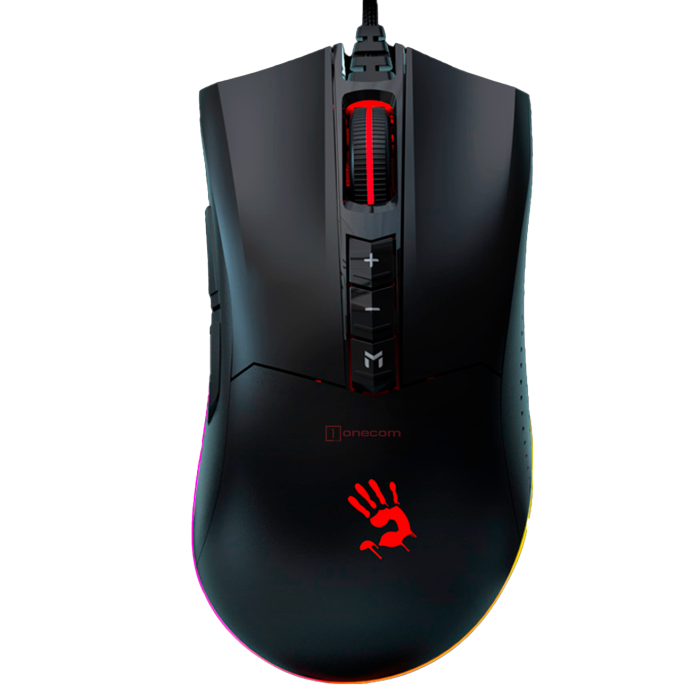 Мышь игровая проводная Bloody ES9 Plus ESports Gaming RGB / Stone Black