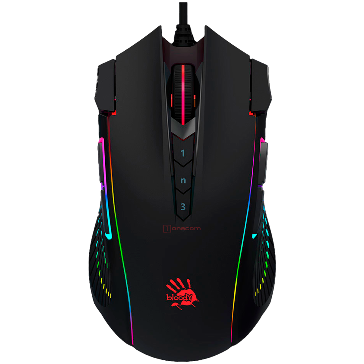 Мышь игровая проводная Bloody J90S Gaming / Black