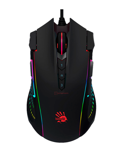 Мышь игровая проводная Bloody J90S Gaming / Black