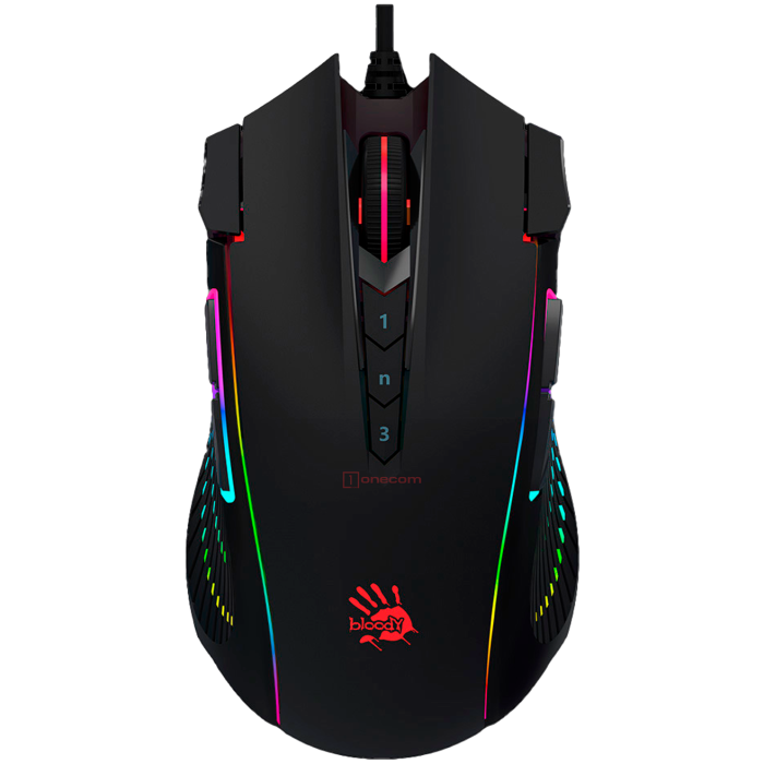 Мышь игровая проводная Bloody J90S Gaming / Black