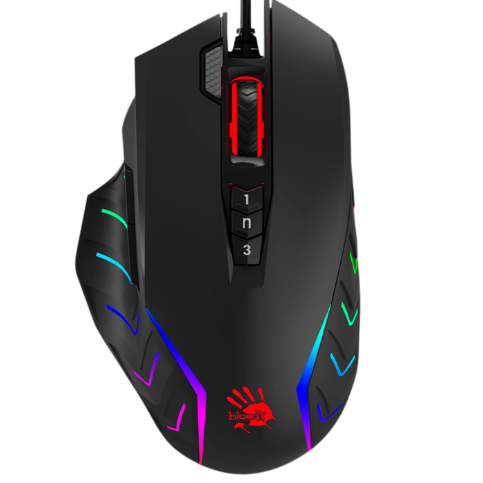 Мышь игровая проводная Bloody J95 Gaming RGB / Black