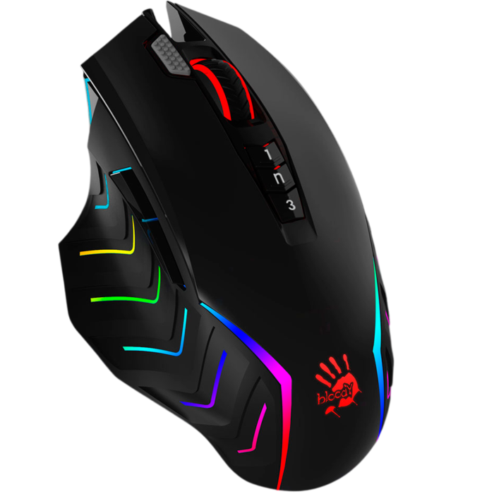 Мышь игровая проводная Bloody J95 Gaming RGB / Black