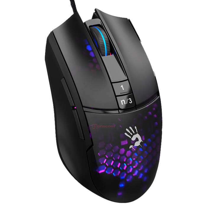 Мышь игровая проводная Bloody L65MAX Honeycomb Gaming RGB / Black