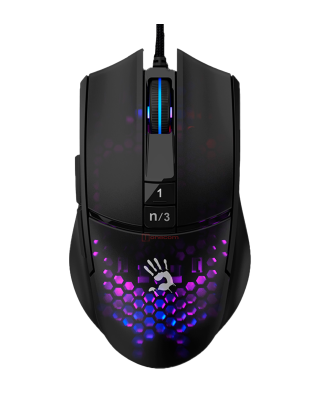 Мышь игровая проводная Bloody L65MAX Honeycomb Gaming RGB / Black