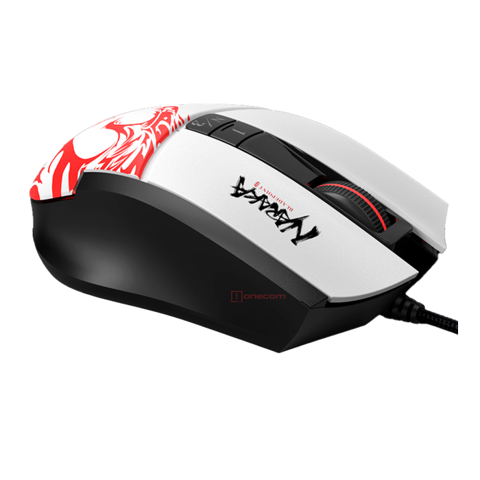 Мышь игровая проводная Bloody L65MAX Naraka Gaming RGB / White