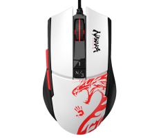 Мышь игровая проводная Bloody L65MAX Naraka Gaming RGB / White