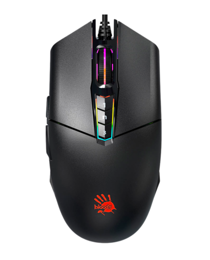 Мышь игровая проводная Bloody P91S Gaming RGB / Black