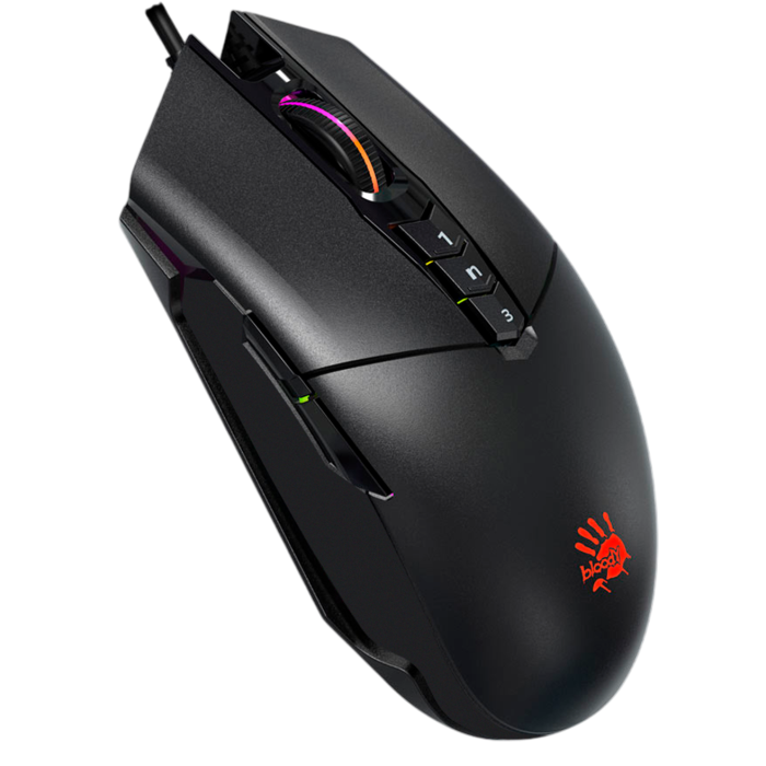 Мышь игровая проводная Bloody P91S Gaming RGB / Black