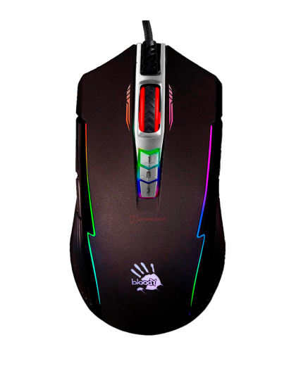 Мышь игровая проводная Bloody P93S Gaming RGB / Black