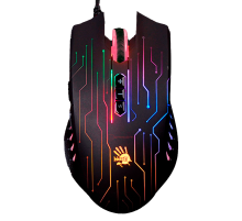 Мышь игровая проводная Bloody Q81 Circuit Gaming / Black