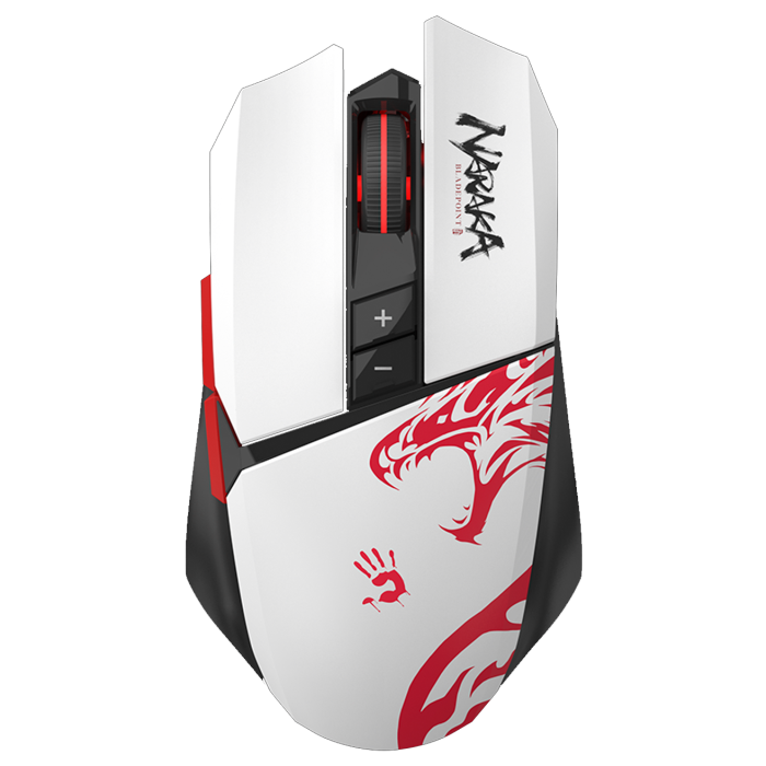 Мышь игровая беспроводная Bloody R36 Ultra Naraka Gaming / White