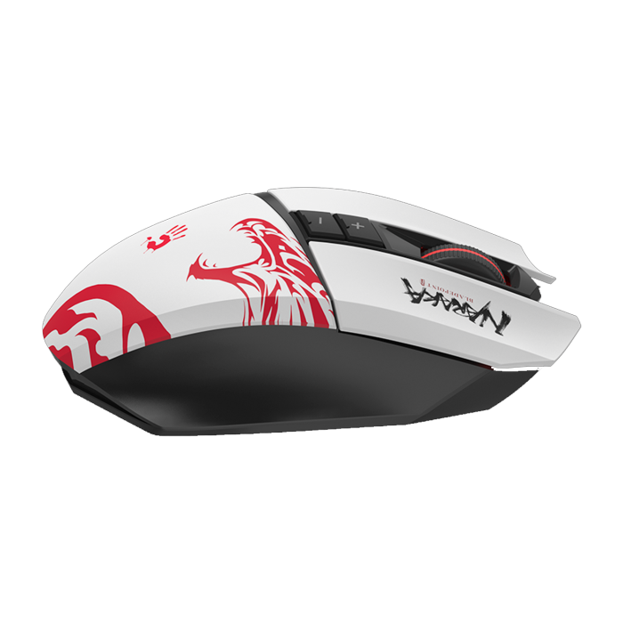 Мышь игровая беспроводная Bloody R36 Ultra Naraka Gaming / White