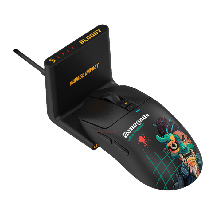 Мышь игровая беспроводная Bloody R72 Ultra Duo Renegade Midnight Gaming / Black