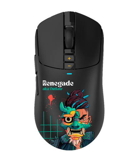 Мышь игровая беспроводная Bloody R72 Ultra Duo Renegade Midnight Gaming / Black
