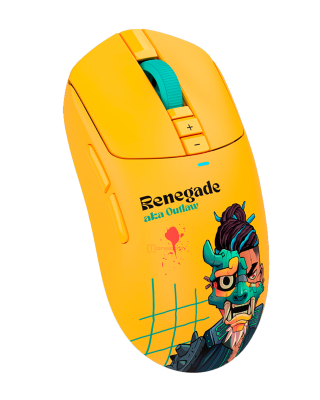 Мышь игровая беспроводная Bloody R72 Ultra Duo Renegade Sunset Gaming / Yellow