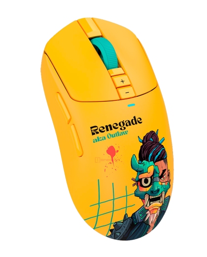 Мышь игровая беспроводная Bloody R72 Ultra Duo Renegade Sunset Gaming / Yellow