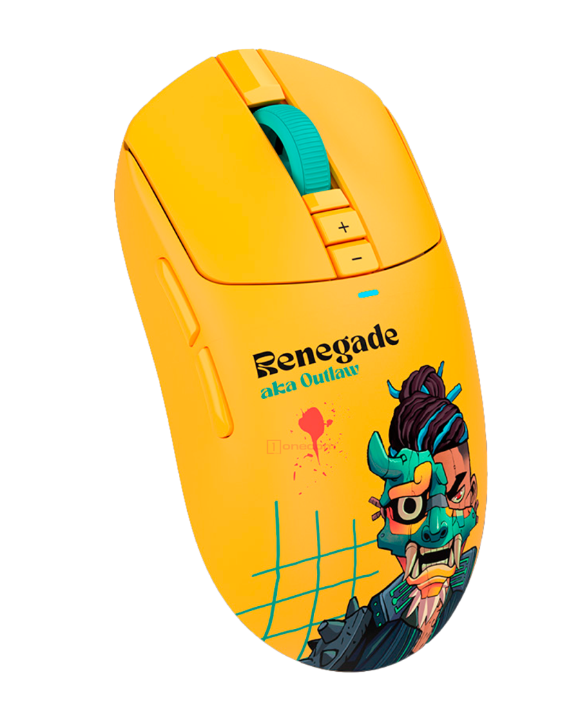 Мышь игровая беспроводная Bloody R72 Ultra Duo Renegade Sunset Gaming / Yellow