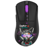 Мышь игровая беспроводная Bloody R73 Pro Cypher Ghost Gaming / Black