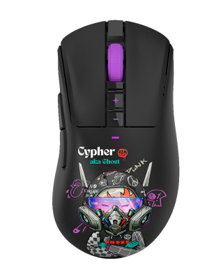 Мышь игровая беспроводная Bloody R73 Pro Cypher Ghost Gaming / Black