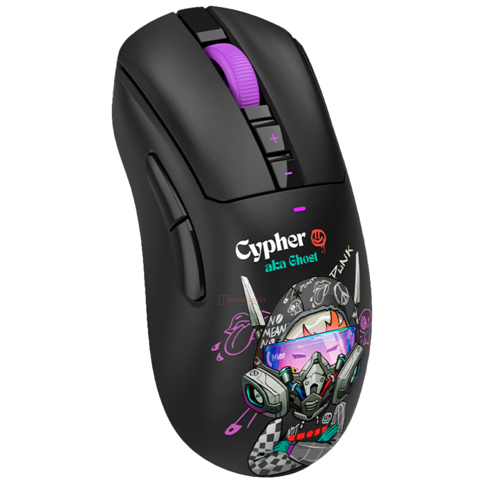 Мышь игровая беспроводная Bloody R73 Pro Cypher Ghost Gaming / Black
