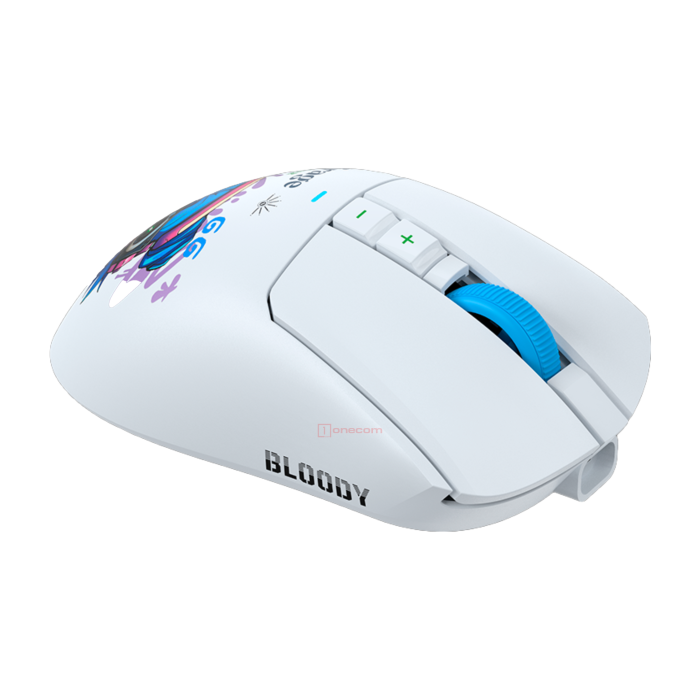 Мышь игровая беспроводная Bloody R73 Pro Nyx Mirage Gaming / White