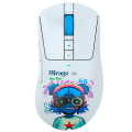 Мышь игровая беспроводная Bloody R73 Pro Nyx Mirage Gaming / White