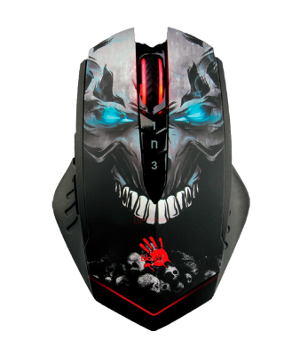 Мышь игровая беспроводная Bloody R80 Plus Gaming / Black