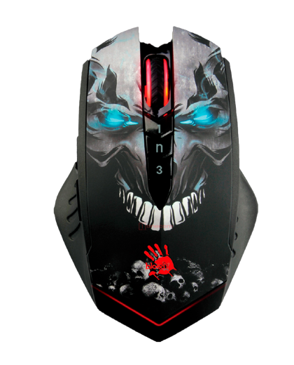 Мышь игровая беспроводная Bloody R80 Plus Gaming / Black