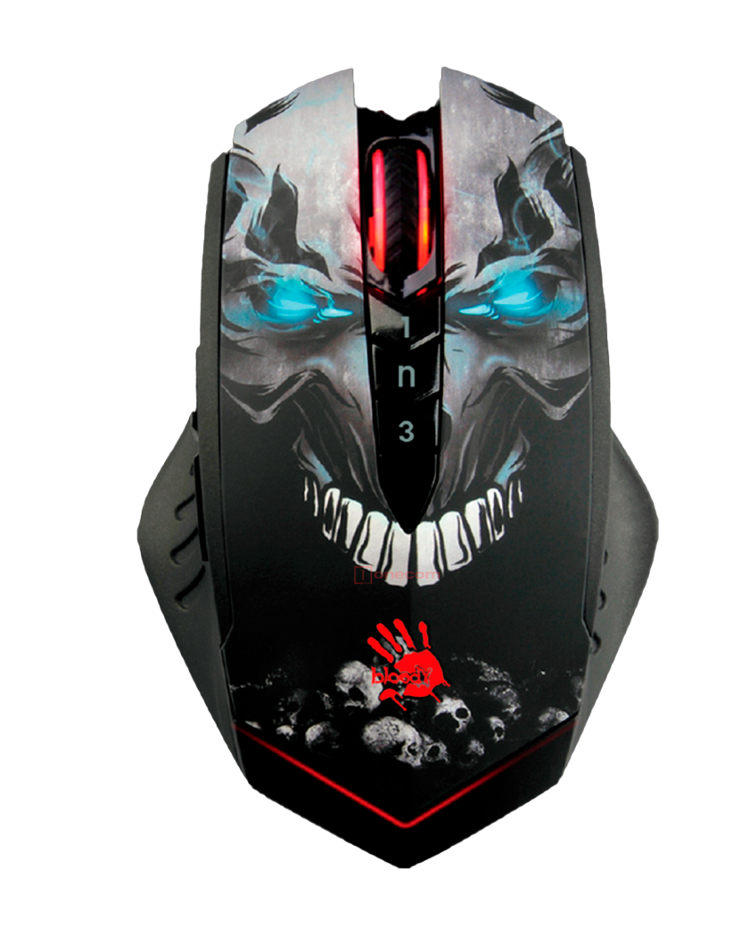 Мышь игровая беспроводная Bloody R80 Plus Gaming / Black