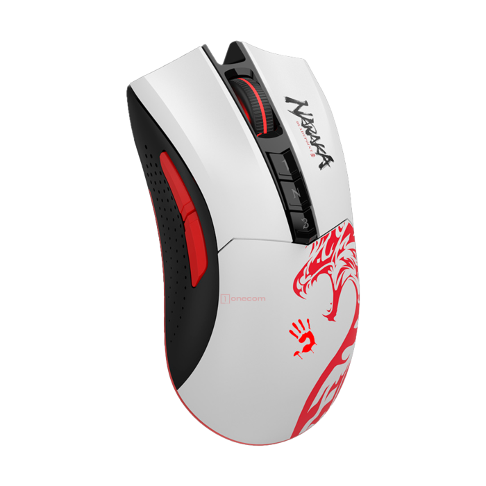 Мышь игровая беспроводная Bloody R90 Naraka Gaming / White