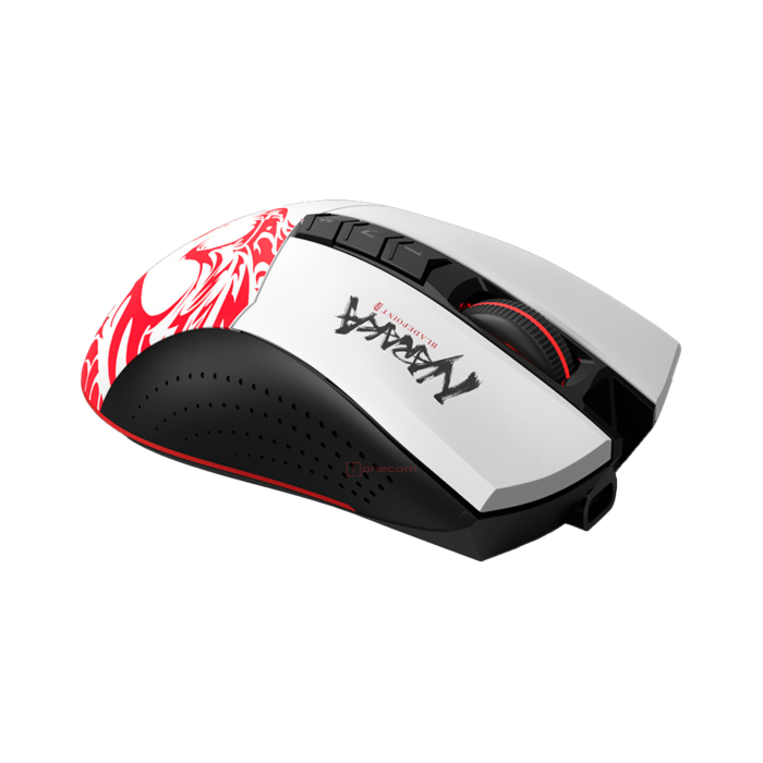 Мышь игровая беспроводная Bloody R90 Naraka Gaming / White