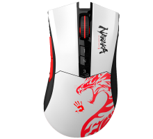 Мышь игровая беспроводная Bloody R90 Naraka Gaming / White