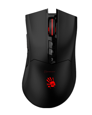Мышь игровая беспроводная Bloody R90 Plus Gaming / Stone Black