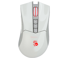 Мышь игровая беспроводная Bloody R90 Plus Gaming / Grayish White