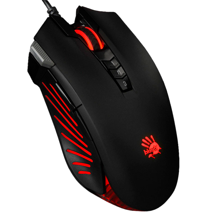 Мышь игровая проводная Bloody V9MA Gaming RGB / Black