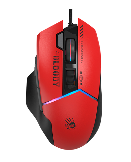 Мышь игровая проводная Bloody W95 Ultra Sport Gaming RGB / Red